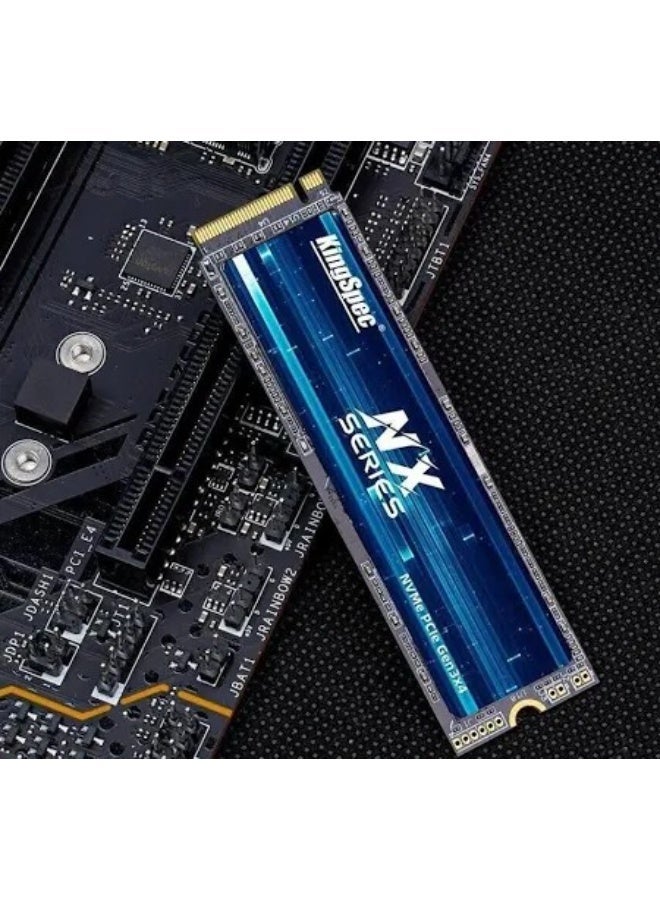 كينجس بيك محرك أقراص KingSpec 1TB M.2 NVMe SSD Gen3x4 – سلسلة NX عالية السرعة داخلي مع ذاكرة فلاش ثلاثية الأبعاد NAND لأجهزة الكمبيوتر المكتبية والمحمولة - Image 3